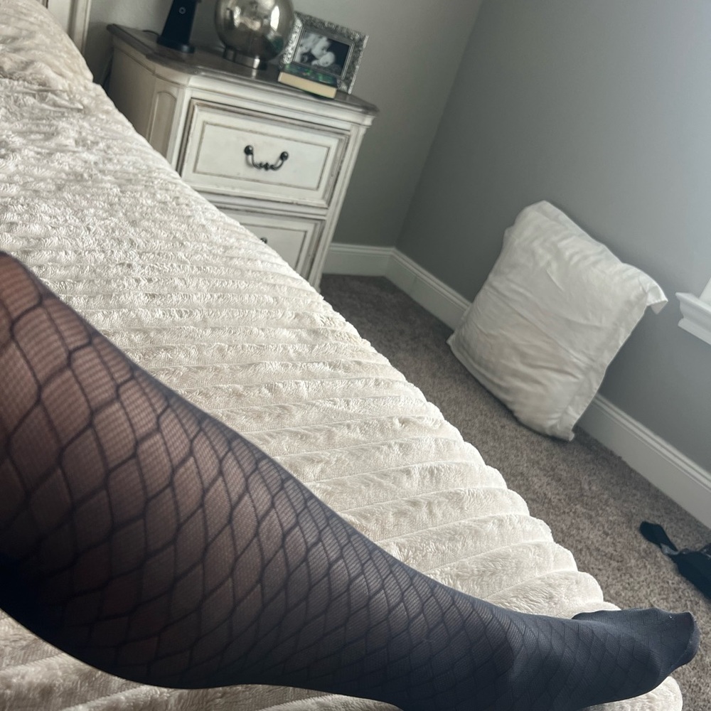 Wolford Black Fishnet Hosiery
